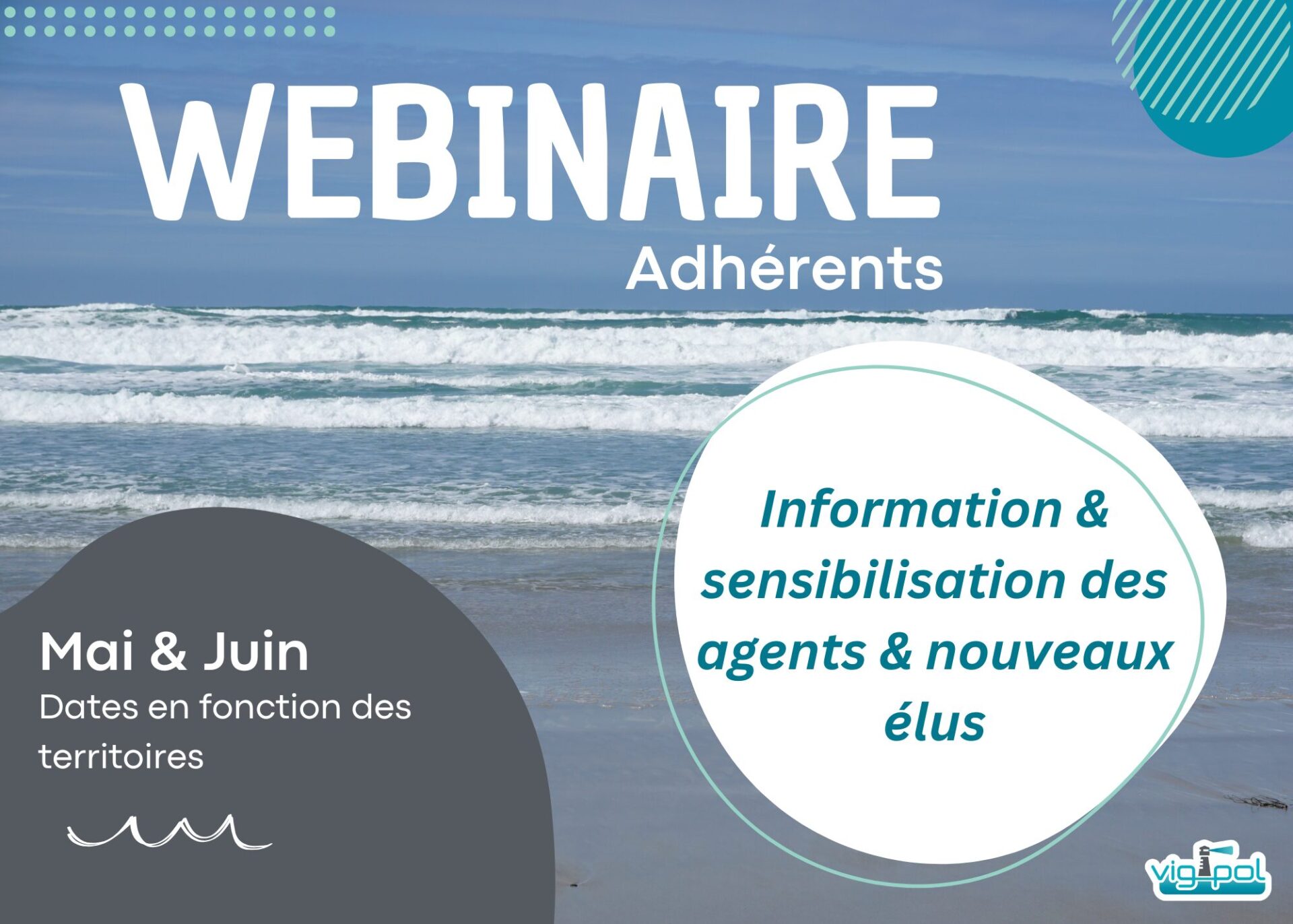 Webinaires à destination des collectivités adhérentes